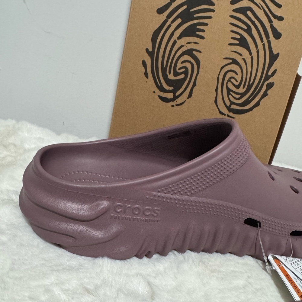 Crocs Salene Bembury Unisex Purple Clogs M9/W11 - Picture 3 of 6